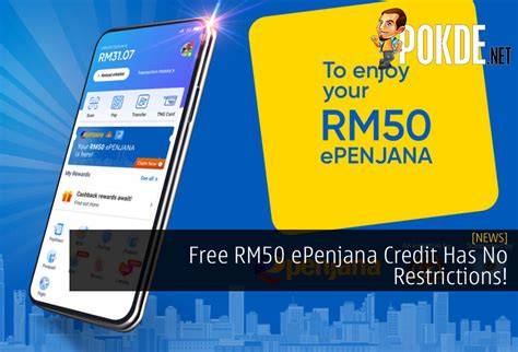 ePenjana: Claim your Free RM50 eWallet credit from .